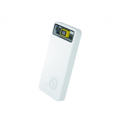 10000mAh 科技感透明LED电量展示 便携移动电源